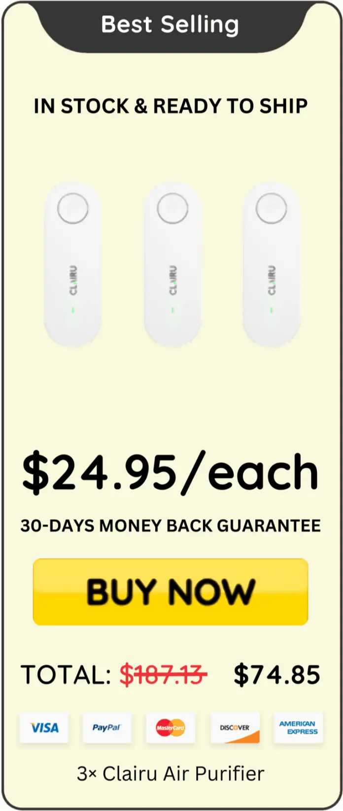 Clairu Air Purifier price offer